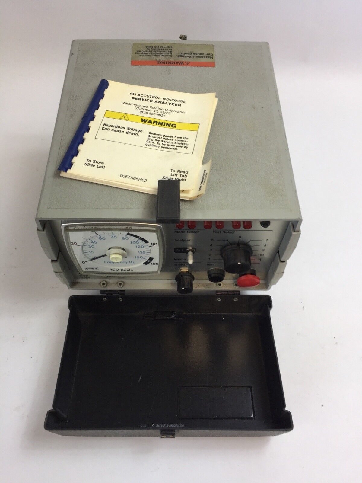 WESTINGHOUSE SERVICE ANALYZER ACCUTROL 300