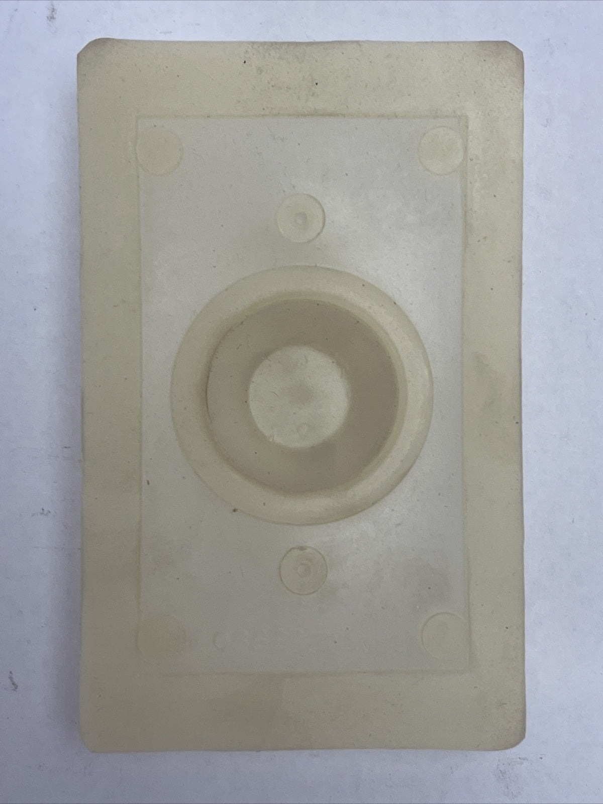 PASS&SEYMOUR 4515 METAL WALL PLATE DUSTPROOF COVER ROUND FOR STANDARD SWITCH BOX