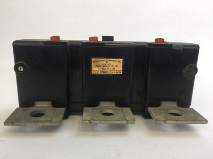 WESTINGHOUSE HMA3600T AB DE-ION TRIP UNIT HMA FRAME 3POLE 600A 371D372G24