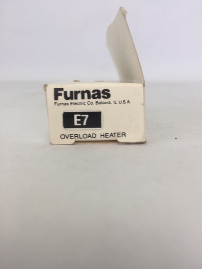 FURNAS E7 OVERLOAD HEATER (LOT OF 3)