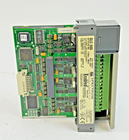ALLEN-BRADLEY - 1746sc-INI4vi SER. D F/R: 1.03 - SLC 500 4 CHANNEL INPUT MODULE