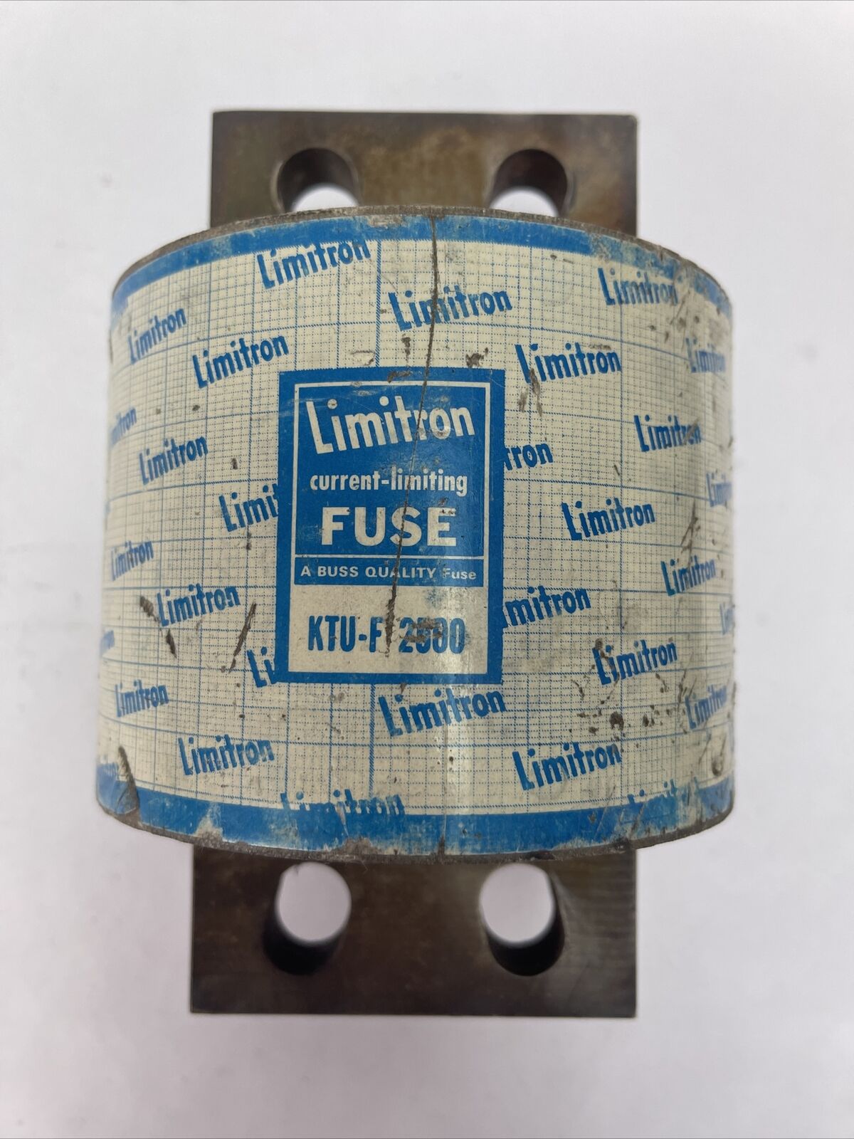 BUSSMAN KTU-F 2500 LIMITRON CURRENT-LIMITING FUSE 600VAC 2500AMP