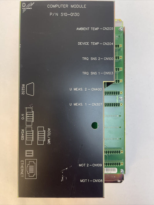 DV ELECTRONICS 510-0130 COMPUTER MODULE