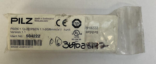 PILZ PSEN 1.1p-22/PSEN 1.1-20/8mm/ix1 VERSION 1.1 MAGNETIC SAFETY SWITCH