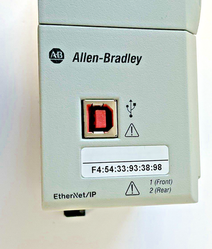 ALLEN-BRADLEY 1769-L30ERM 1MB MOTION CONTROLLER F/W 1.002 SER.A 24VDC