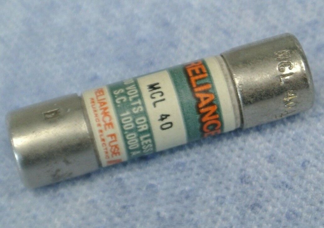 RELIANCE / FPE MCL40 FUSE / 40A / 600V / NEW SURPLUS / MCL-40