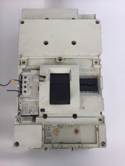 MOELLER NZMH4-AE CIRCUIT BREAKER 1200A 600VAC NZM4-XUHIV20 24VDC NZM H4-AE