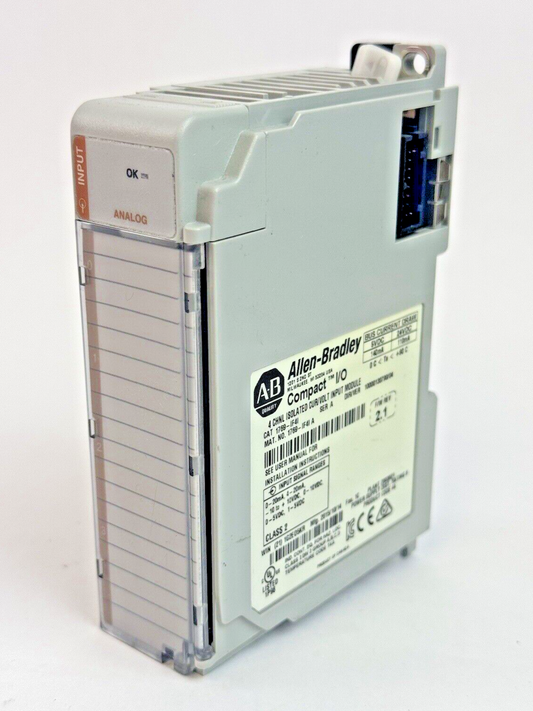 ALLEN-BRADLEY - 1769-IF4I SER. A, F/W REV 2.1, DIR/VER 10000130790/04