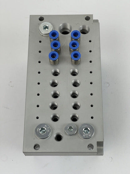 FESTO - CPV14-V1 - VALVE MANIFOLD - W/ PNEUMATIC CONNEC. PLATE, C402(3), C102(5)