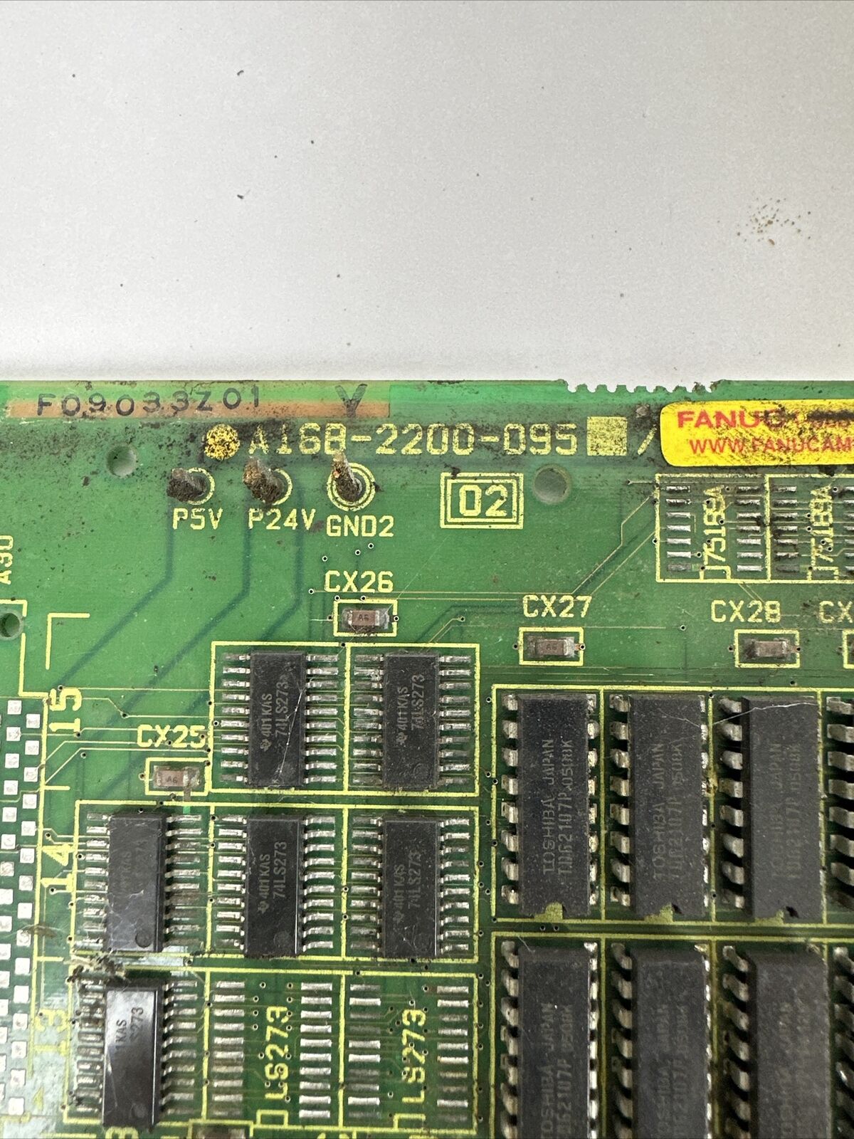 FANUC A16B-2200-095 I/O CIRCUIT BOARD