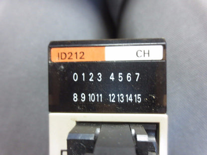 OMRON C200H-ID212 INPUT MODULE - 24VDC, 7mA