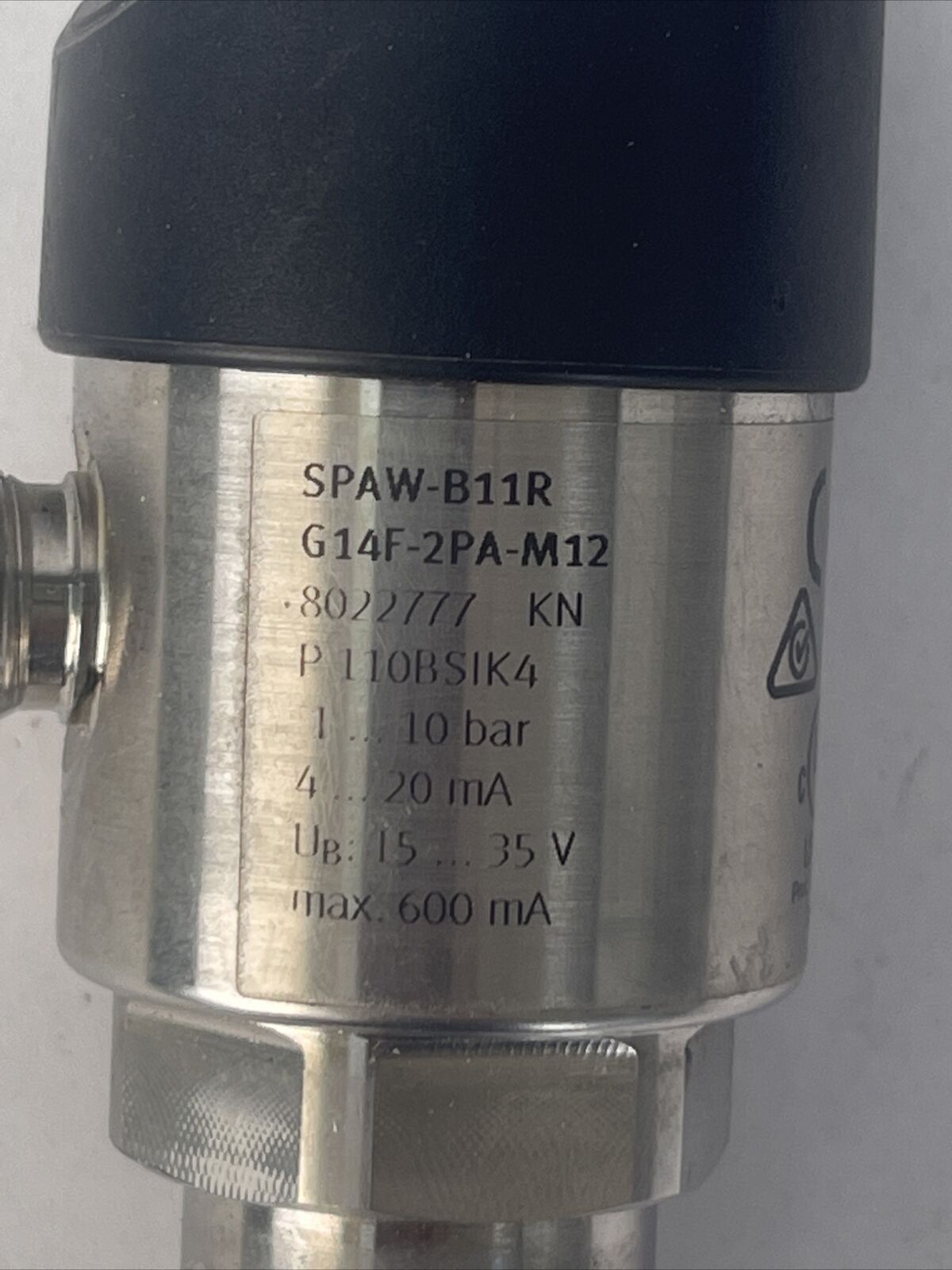 FESTO SPAW-B11R-G14F-2PA-M12 PRESSURE SENSOR