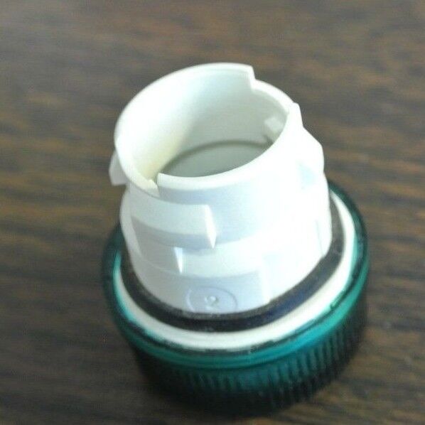 SIEMENS 3SB1001-6BE06 LENS ASSEMBLY, 22mm, INDICATOR LIGHT - GREEN - NEW SURPLUS