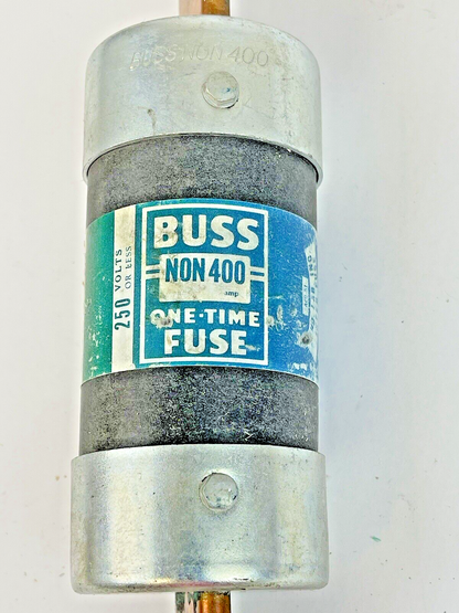 BUSS - NON 400 - ONE-TIME FUSE - 250 V - 225-400 AMP -NON-CURRENT LIMITING CLS H