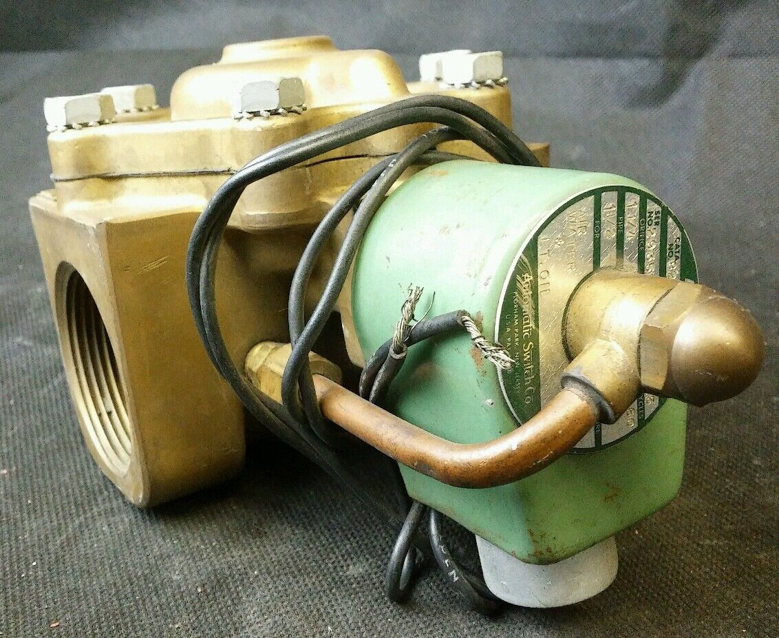 ASCO 8210B32 115 V 60 CY 10.5 WATTS FOR AIR WATER & LT. OIL