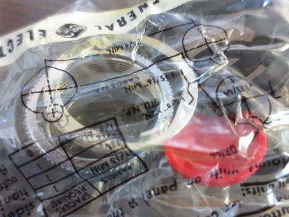 GENERAL ELECTRIC CR2940WA202C HEAVY DUTY OILTIGHT PUSHBUTTON RED - NEW SURPLUS