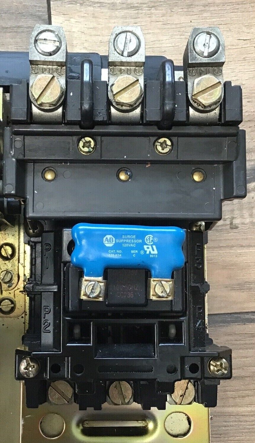 ALLEN BRADLEY 505-COD-9 REVERSING STARTER NEMA SIZE 2 SER.C 120V CC236