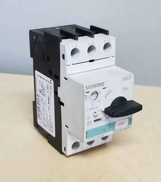SIEMENS 3RV1421-1BA10 CIRCUIT BREAKER