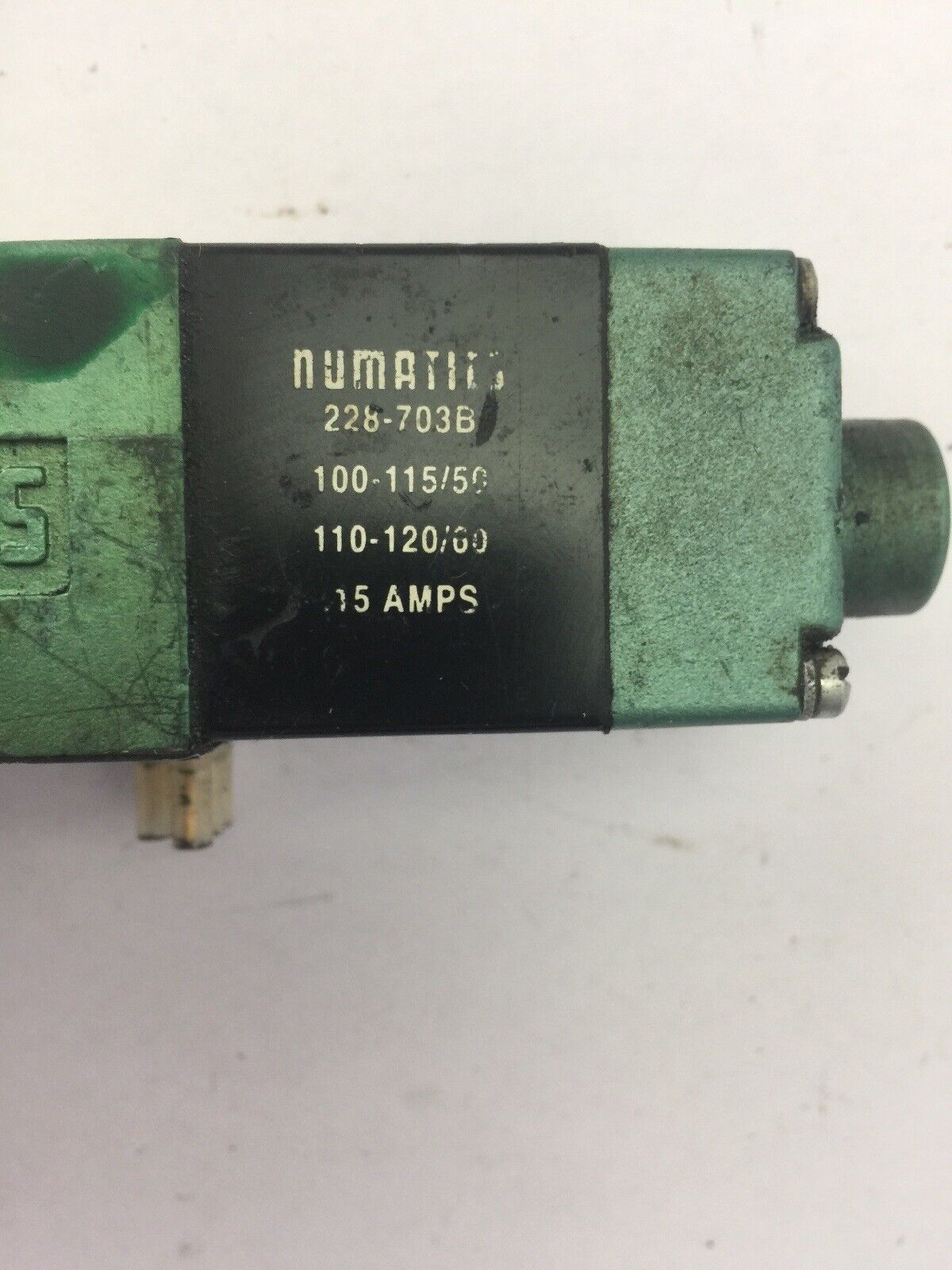 NUMATICS 228-703B SOLENOID VALVE 100-115/50 110-120/60 0.15 AMP