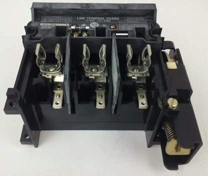 ALLEN BRADLEY 1494V-DR666 FUSIBLE DISCONNECT SWITCH,W/ 1494V-FSR666 & 1494V-DS60
