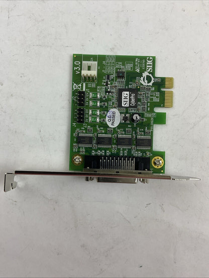 SIIG JJ-E40011-S3 CYBERSERIAL 4S PCle SERIAL I/O CARD E326765