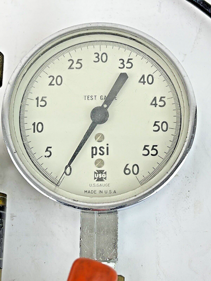 RALSTON INSTRUMENTS - HYDRAULIC HAND PUMP - 0-60 PSI - PUM 00173 - CALIBRATOR