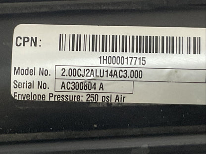 PARKER 2.00CJ2ALU14AC3.000 CYLINDER 250PSI