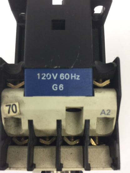 TELEMECANIQUE LC1 D09 10 CONTACTOR 600 VAC 3 PHASE W/ LR2 D1307 OVERLOAD RELAY
