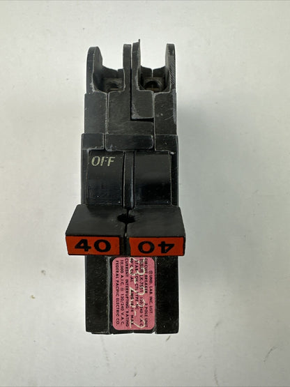 FPE 0240 STAB-LOK CIRCUIT BREAKER 2POLE 40AMP 120/240VAC