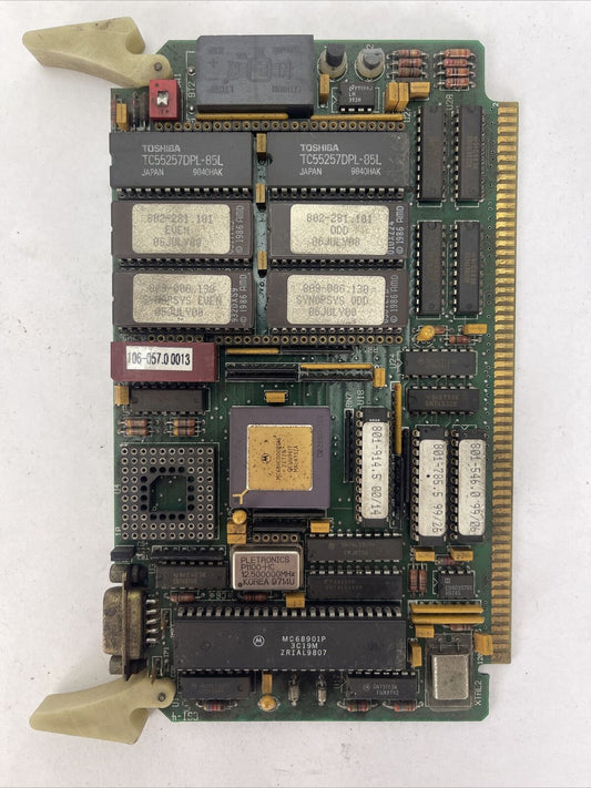 UNICO 309-595.8 0016 PROCESSOR MEMORY CIRCUIT BOARD 400-079 REV. 5