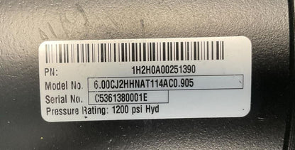 PARKER 1H2H0A00251390 6.00CJ2HHNAT114AC0.905 CYLINDER 1200 PSI HYD