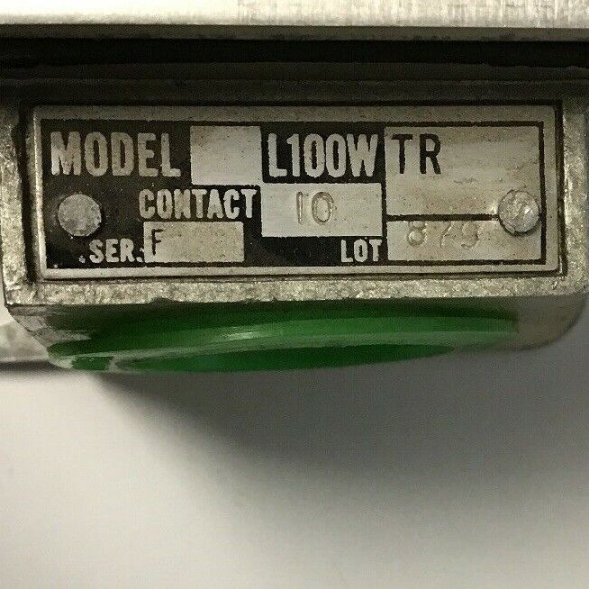 GOULD R.B.DENISON LIMIT SWITCH L100WTR-2M CONTACT 10