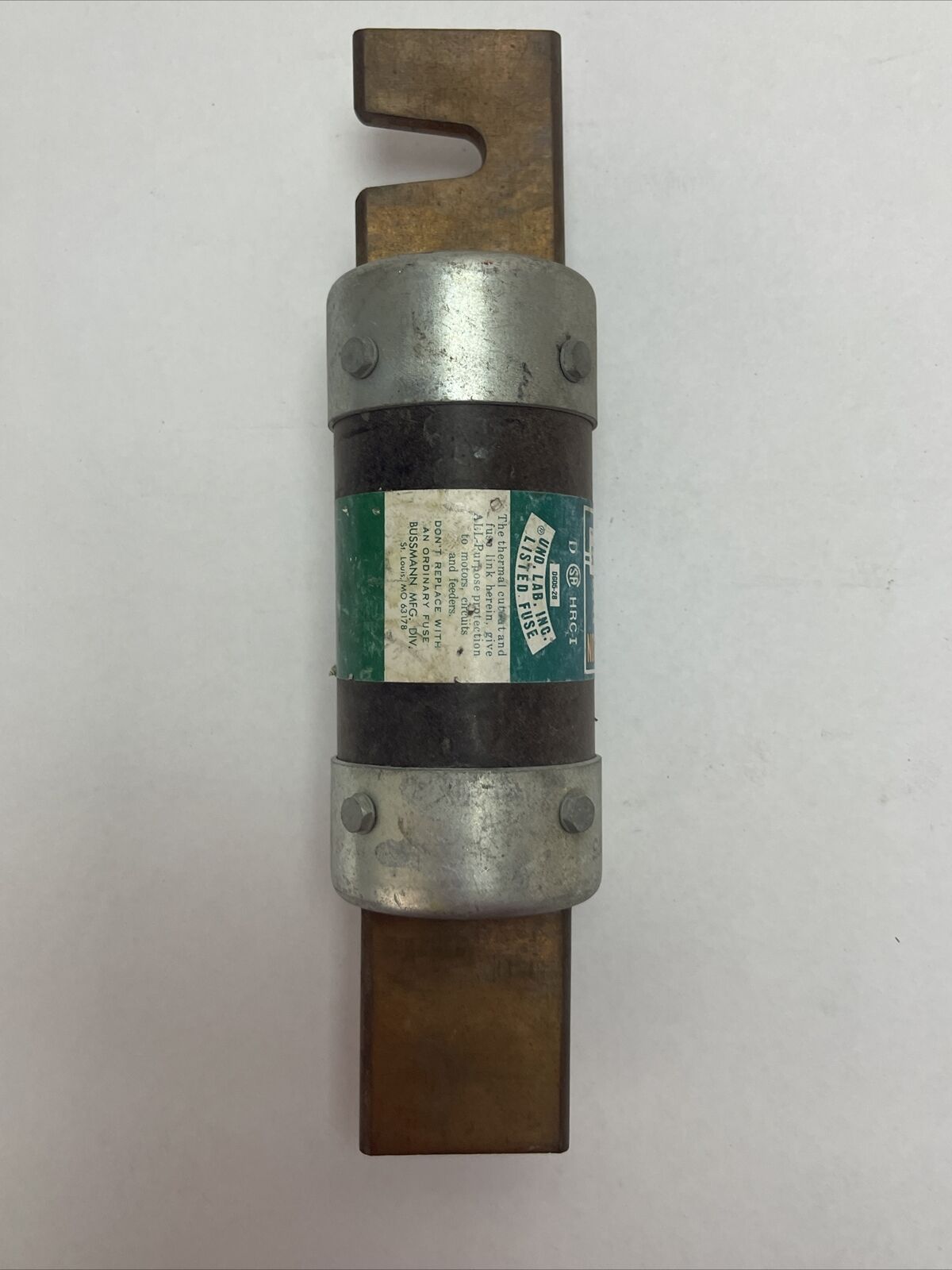 FUSETRON FRN-R-225 FUSETRON 225A 250VAC DUAL-ELEMENT TIME DELAY CLASS RK5 FUSE