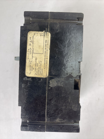 SQUARE D FHP36020 CIRCUIT BREAKER 20AMP 600VAC 125/250VDC 3POLE