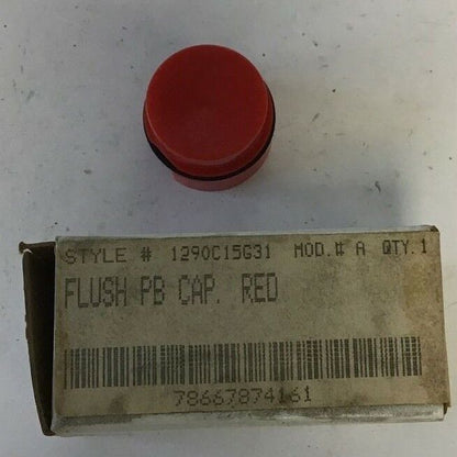 WESTINGHOUSE PB1XBR FLUSH PUSH BUTTON CAP RED ***LOTOF7***