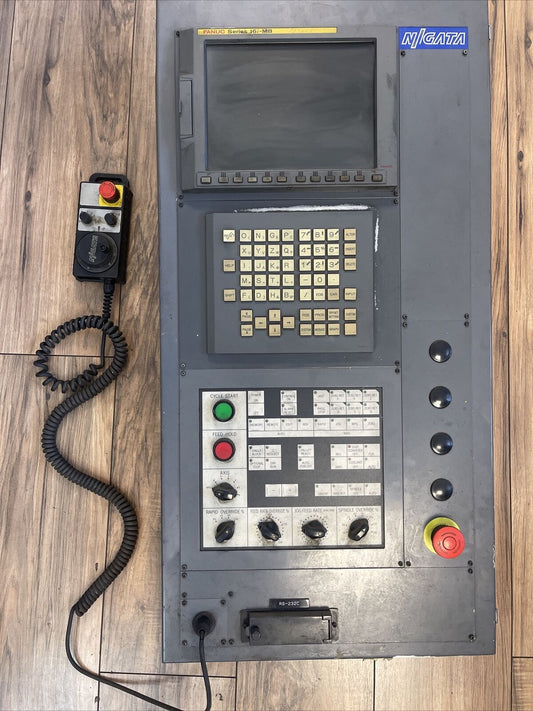 FANUC CONTROL PANEL A02B-0281-B503 CONTROL DISPLAY PANEL A02B-0281-C126 KEYBOARD