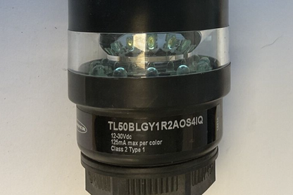 BANNER TL50BLGY1R2AOS41Q BEACON TOWER 12-30VDC CLASS2 TYPE 1