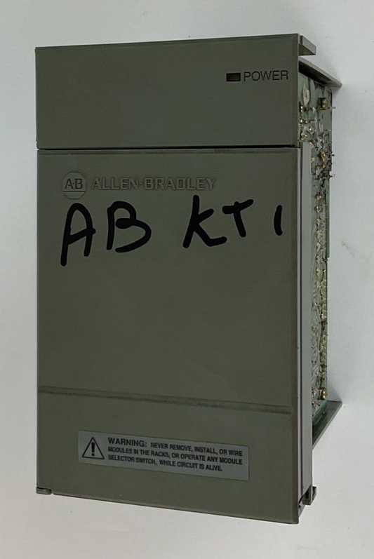 ALLEN BRADLEY 1746-P2 SER.C SLC 500 POWER SUPPLY 5A 85-132VAC 170-265VDC 50/60HZ
