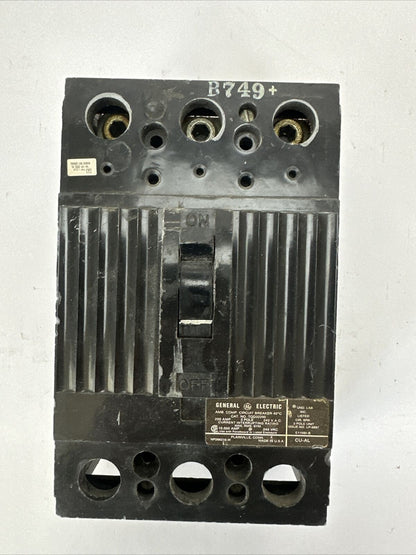 GE TQD32200 CIRCUIT BREAKER 200AMP 3POLE 240VAC