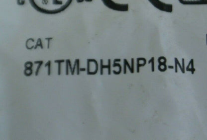 ALLEN-BRADLEY 871TM-DH5NP18-N4 INDUCTIVE PROXIMITY SENSOR / NEW SURPLUS