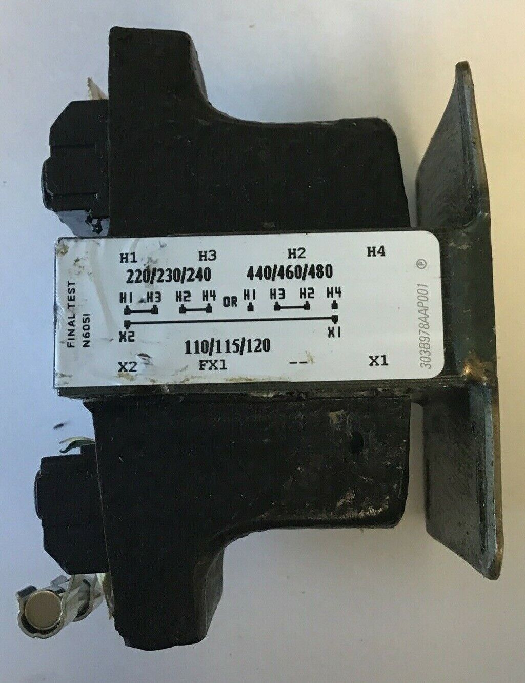 GENERAL ELECTRIC 9T58K0042G09 TRANSFORMER 0.050KVA 60HZ CLASS105 ***LOTOF3***