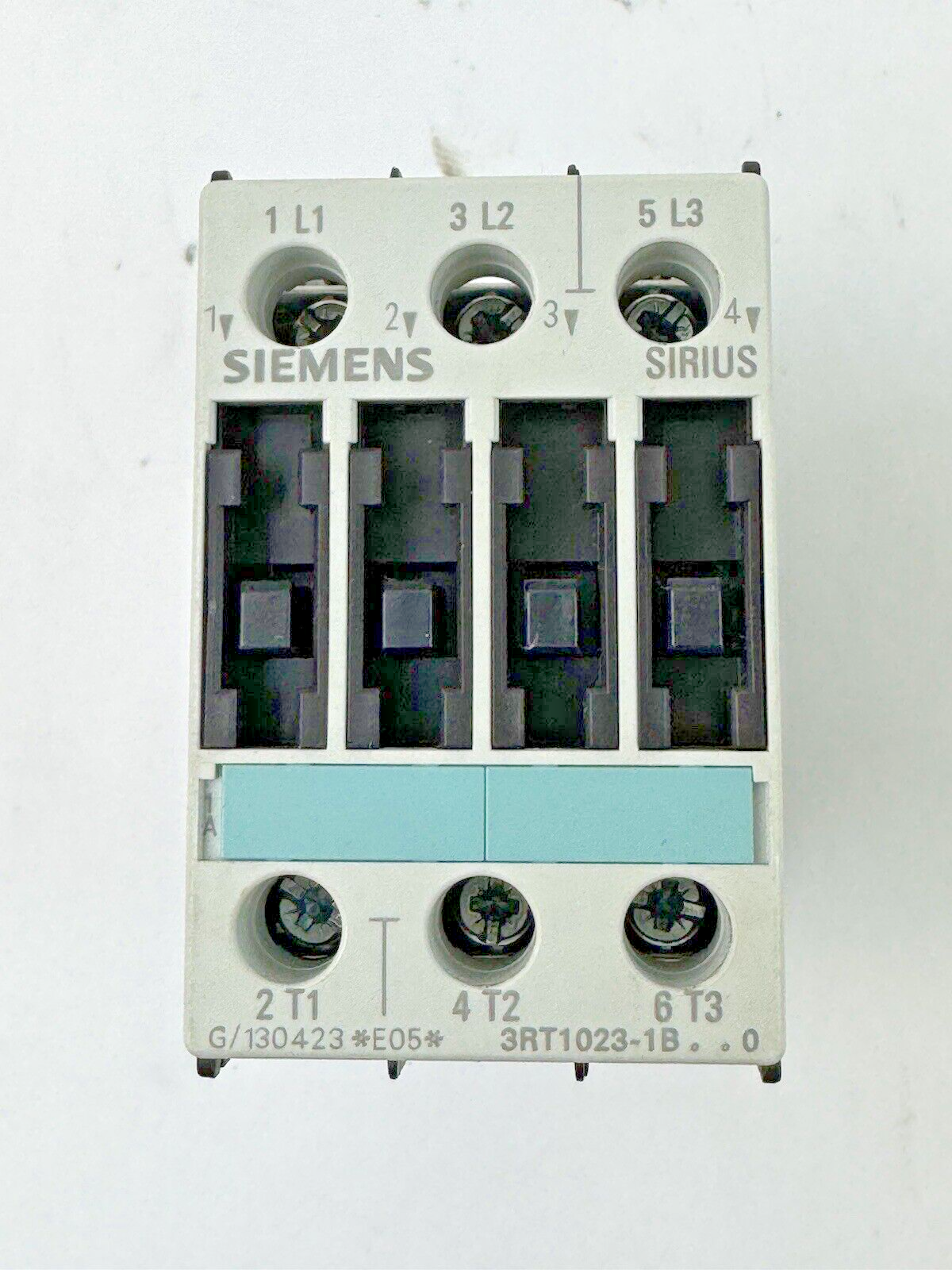 SIEMENS - SIRIUS - 3RT1023-1B..0 - 40A MOTOR STARTER CONTACTOR W/ 24VDC COIL