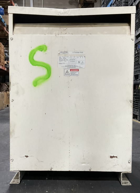 POWERTRAN 3PTN657-145K-DIT TRANSFORMER 145KVA PRIMARY 480 SECONDARY 400Y/231 3PH