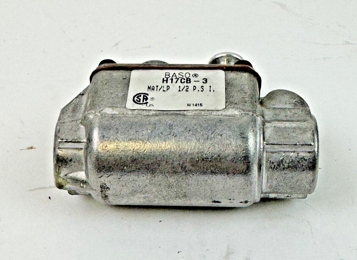 BASO - H17CB-3 - AUTOMATIC SHUT-OFF PILOT GAS VALVE