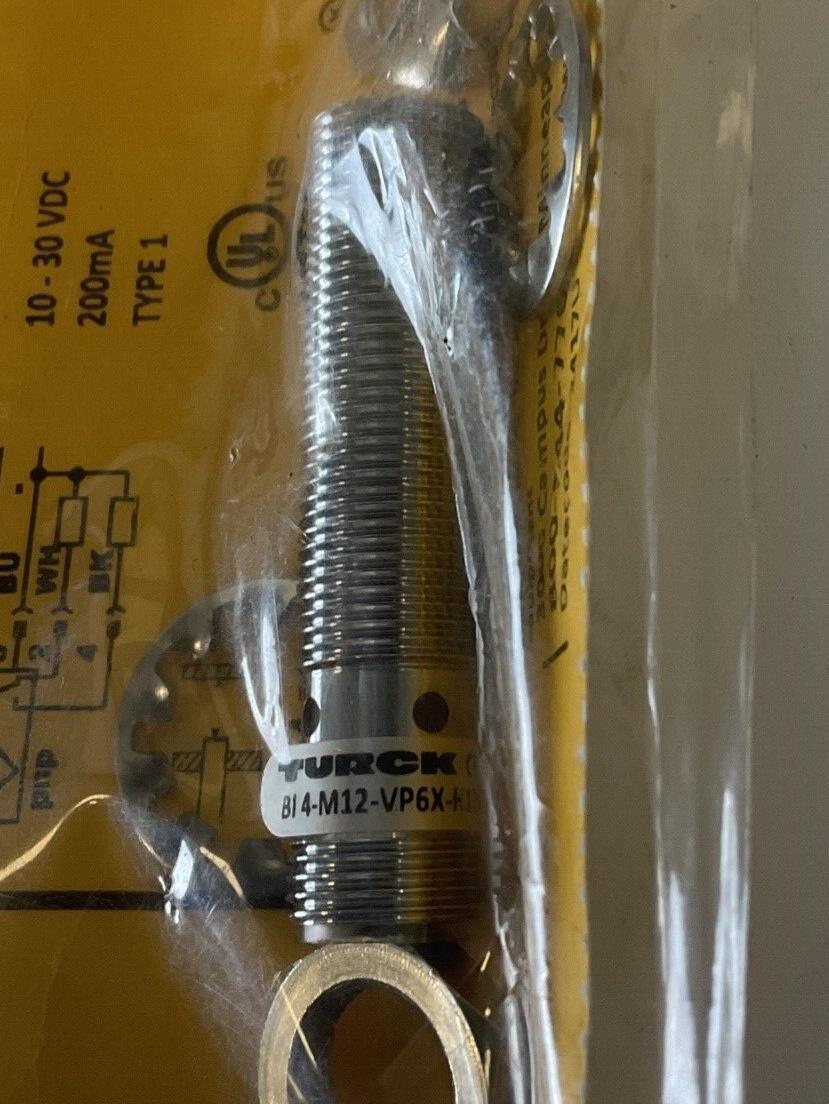 TURCK BI4-M12-VP6X-H1141 PROXIMITY SENSOR 10-30VDC 200MA 4MM