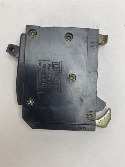 SQUARE D QOT1520 CIRCUIT BREAKER 15A 20A 120/240 VAC TWO 1 POLE UNITS CTL