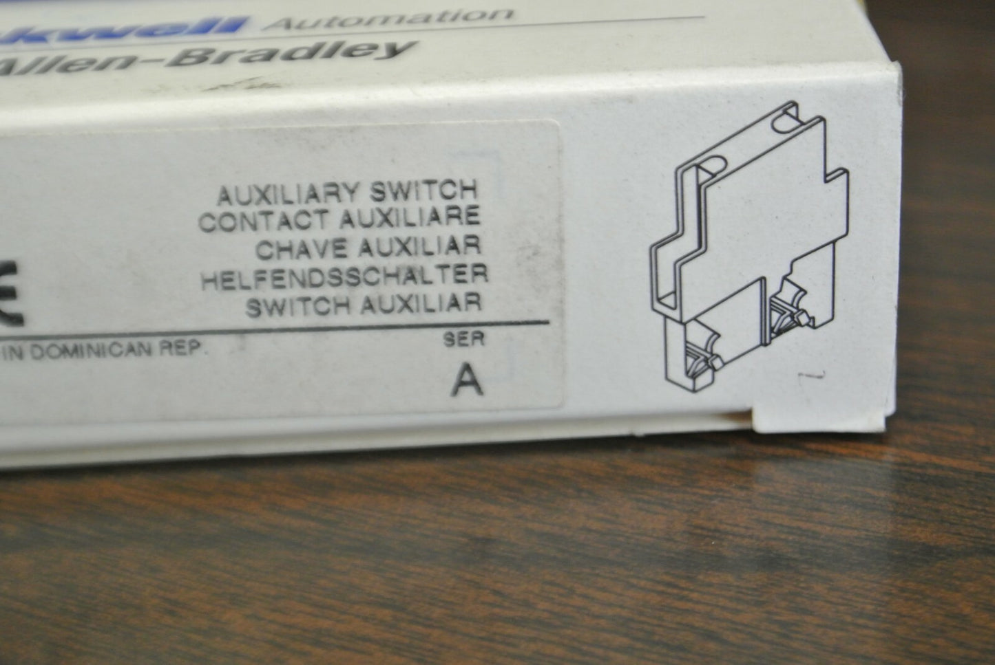 LOT of 3 / ALLEN-BRADLEY 195-BA10 AUXILIARY SWITCH / AUX. CONTACT / NEW SURPLUS