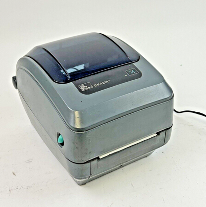 ZEBRA - GK420T - THERMAL LABEL PRINTER - USB ETHERNET - POWER CORD INCLUDED