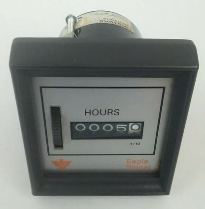 EAGLE SIGNAL HK510A6 ELECTRIC PANEL TOTALIZER TIMER 120V 60HZ 6 DIGIT