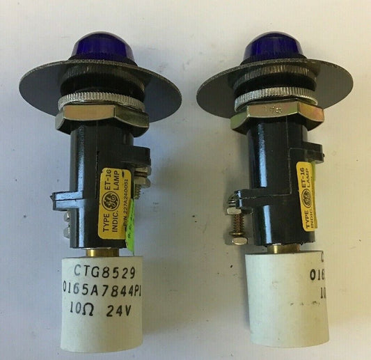 GENERAL ELECTRIC 227A240051 BLUE INDICATOR LIGHT***LOTOF2***
